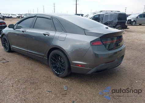 2017 Lincoln Mkz Hybrid Reserve из США, поврежденный, VIN 3LN6L5MU6HR638885